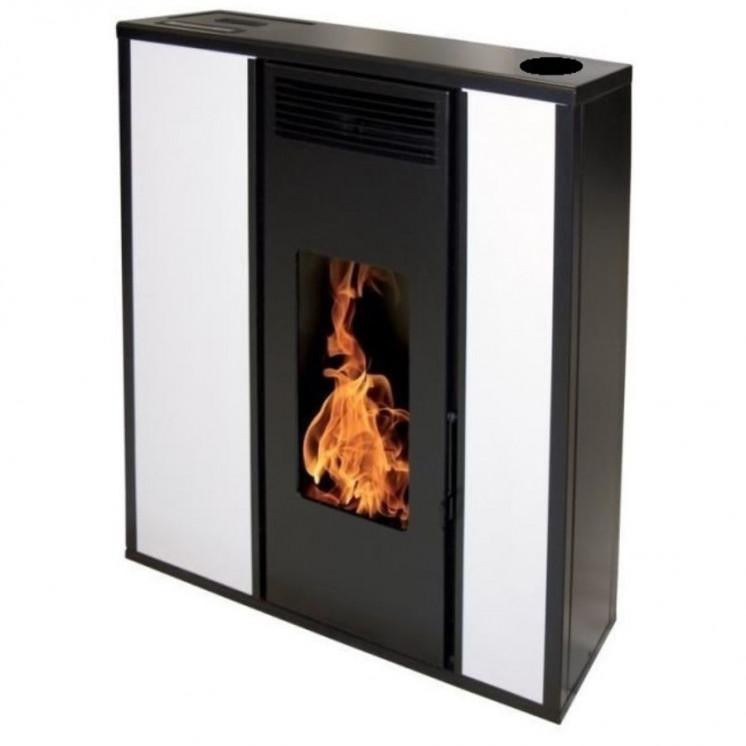 PACK : Stufa à granules étanche + Kit ventosa - INTERSTOVES Tessa Concentrique 10 kW