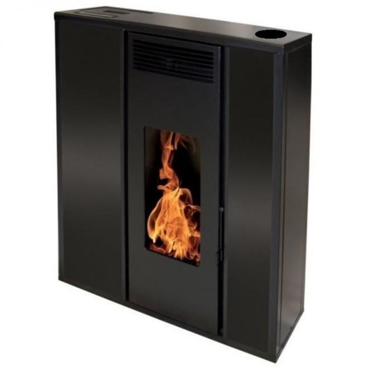 PACK : Stufa à granules étanche + Kit ventosa - INTERSTOVES Tessa Concentrique 10 kW