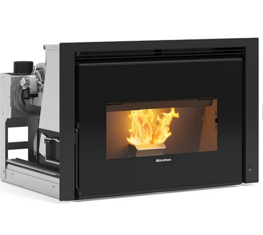 Inserto à granules canalisable - EXTRAFLAME Comfort P85 Plus 12 kW