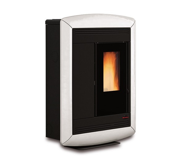 Stufa à granules extra plat canalisable - EXTRAFLAME Souvenir Plus Lux 5.0 10 kW