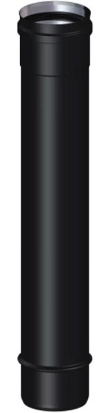 Élément droit 445mm Ø80mm - DINAK SW BLACK