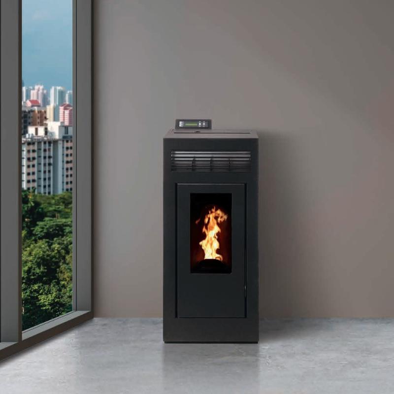 PACK : Stufa à granules étanche + Kit ventosa - INTERSTOVES Marina Concentrique 11 kW