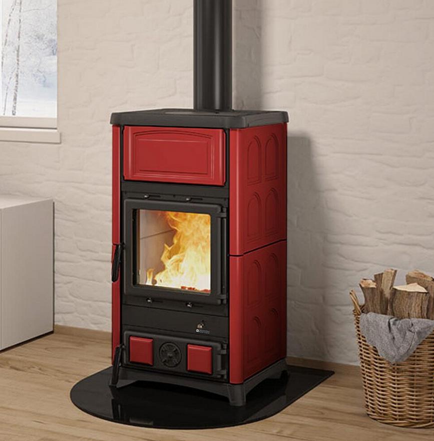 Stufa a legna raccordable en céramique - LA NORDICA Concita.16 11.8 kW