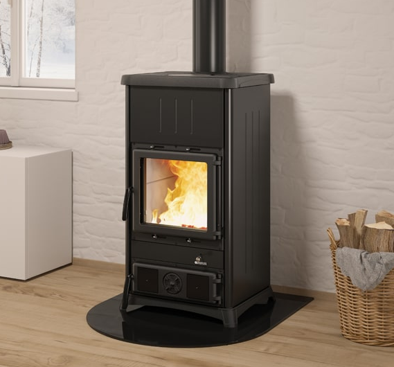 Stufa a legna raccordable - LA NORDICA Concita.16 Steel 11.8 kW