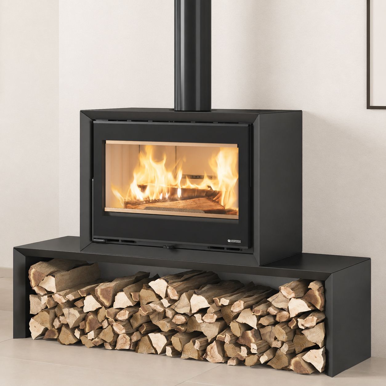 Stufa a legna raccordable - LA NORDICA Dante.16 12.4 kW
