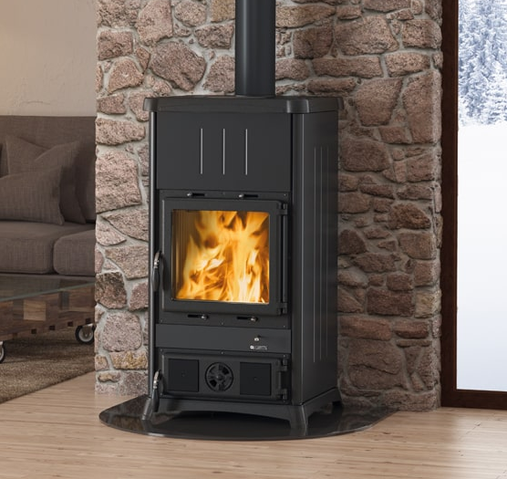 Stufa a legna raccordable - LA NORDICA Fedora.16 Steel 8.3 kW