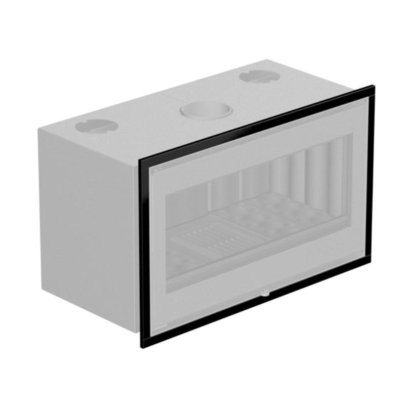 Inserto à bois raccordable - LA NORDICA Inserto 80 Wide.16 12.4 kW
