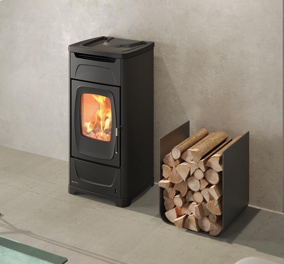 Stufa a legna automatique en fonte - LA NORDICA Larissa.16 9.3 kW