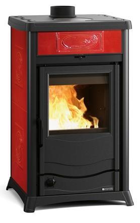 Thermo Stufa a legna raccordable - LA NORDICA TermoRossella Plus DSA.16 11.1 kW