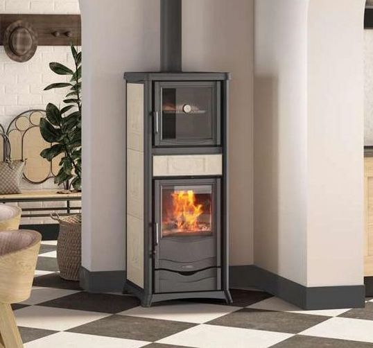 Thermo Stufa a legna avec four - LA NORDICA TermoRossella Plus Forno DSA.16 11.1 kW