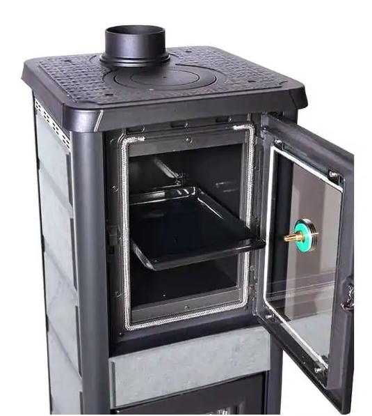 Stufa a legna avec four - LA NORDICA Gemma Forno.165 Pierre 7.3 kW