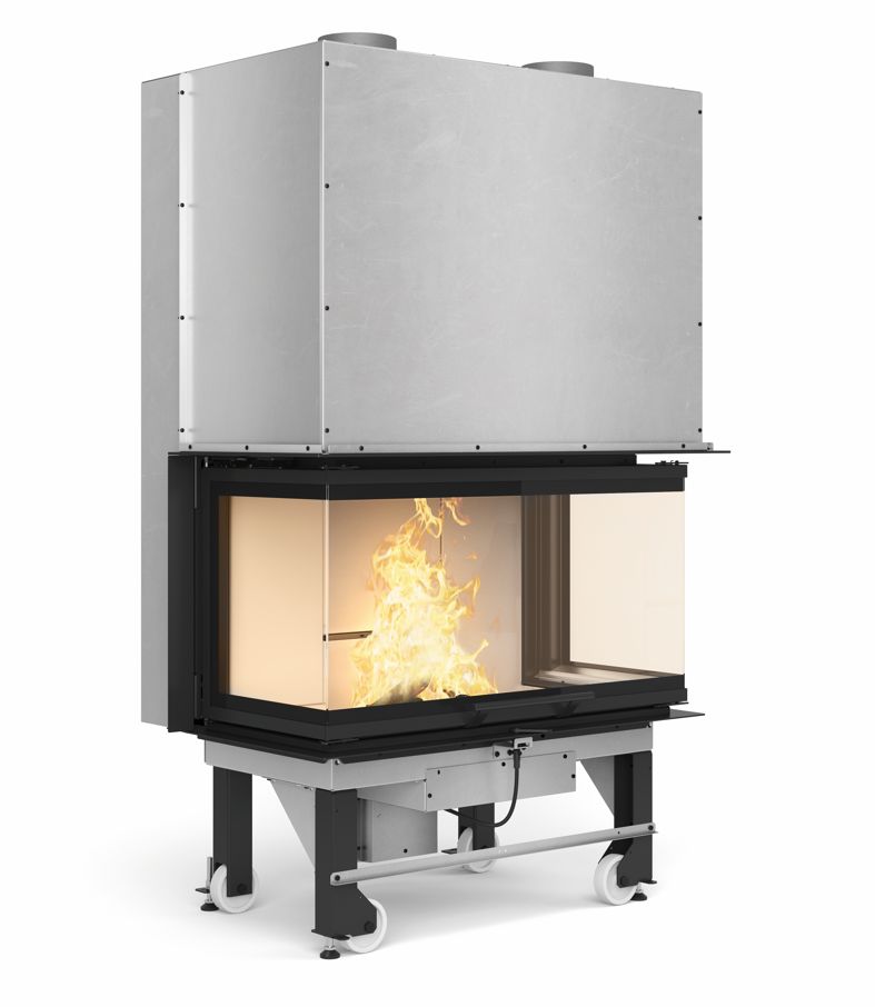 Inserto à bois 3 faces - LA NORDICA Monoblocco 3LC.165 12 kW