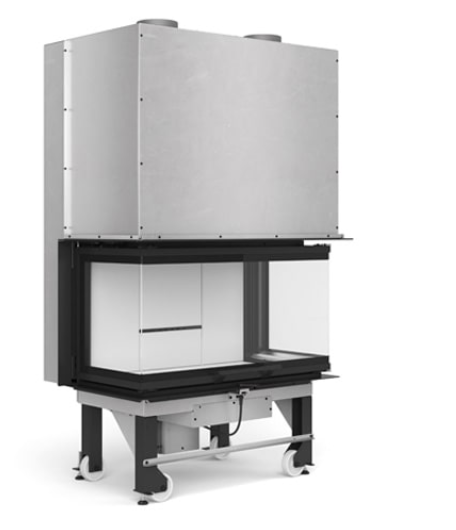 Inserto à bois 3 faces - LA NORDICA Monoblocco 3LC.165 12 kW