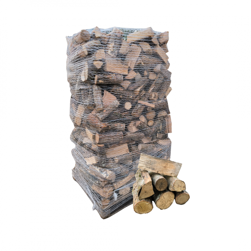Bois de chauffage - 33 cm - ballot sur palette - 2 stères