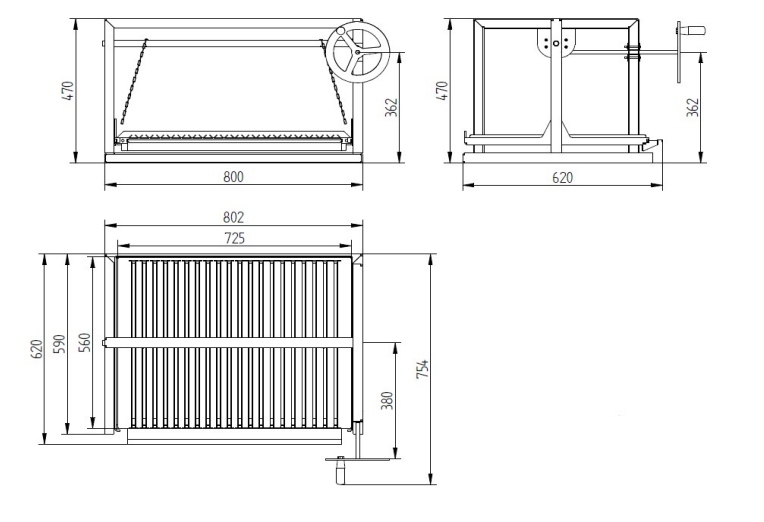 Système relevable - BF-90 et Fusion 200 - FM CALEFACCION