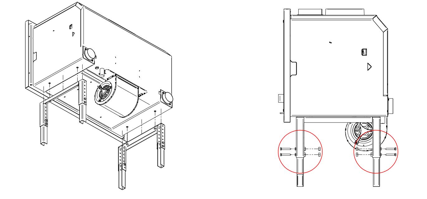 Trépied pour inserts - FIREMATIC WOOD