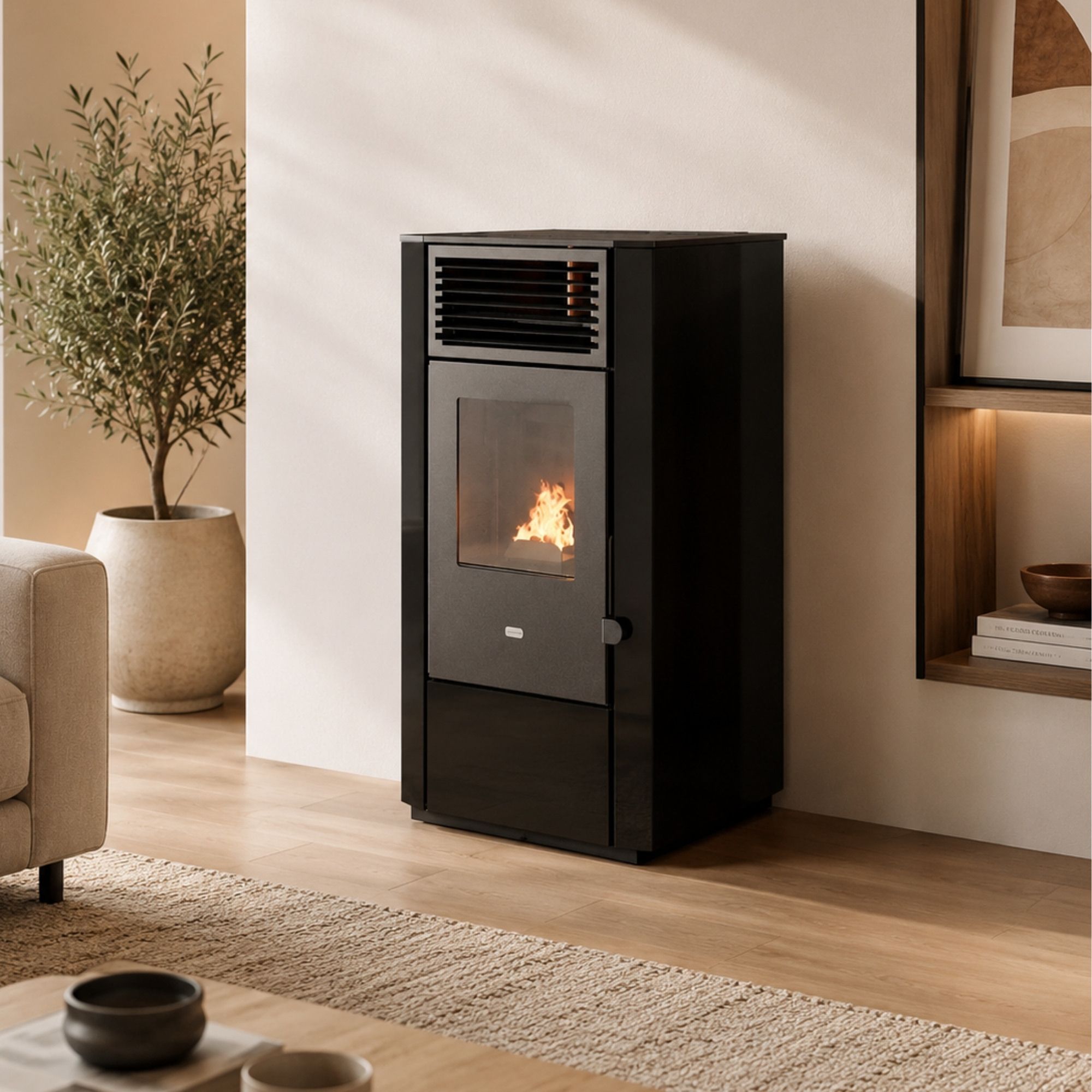 Stufa a pellet canalisable - PUNTO FUOCO Vita 8 kW