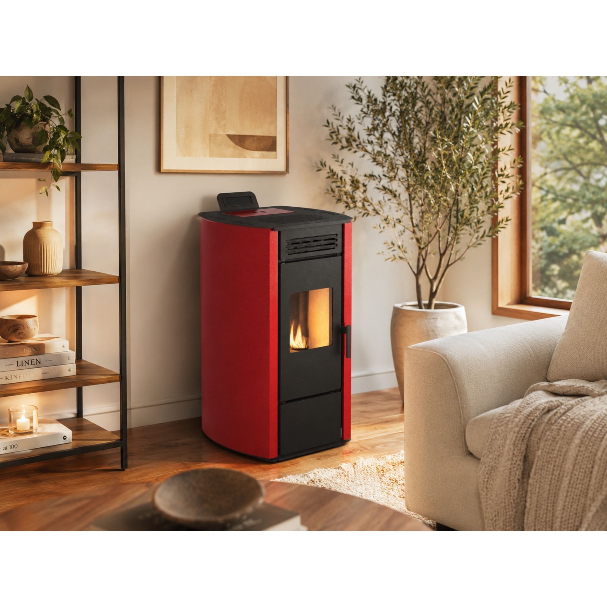 Stufa a pellet - PUNTO FUOCO Luana 12.5 kW