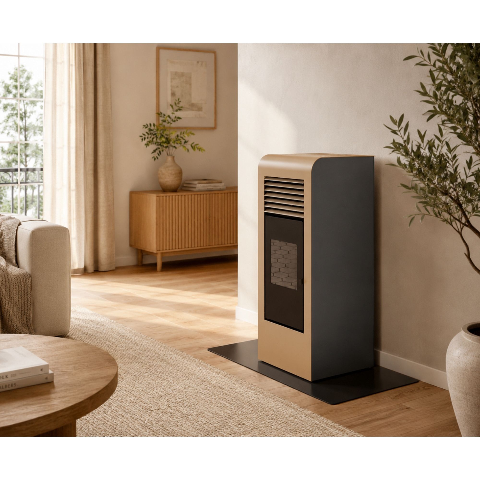 Stufa a pellet canalisable - PUNTO FUOCO Lidia 14 kW