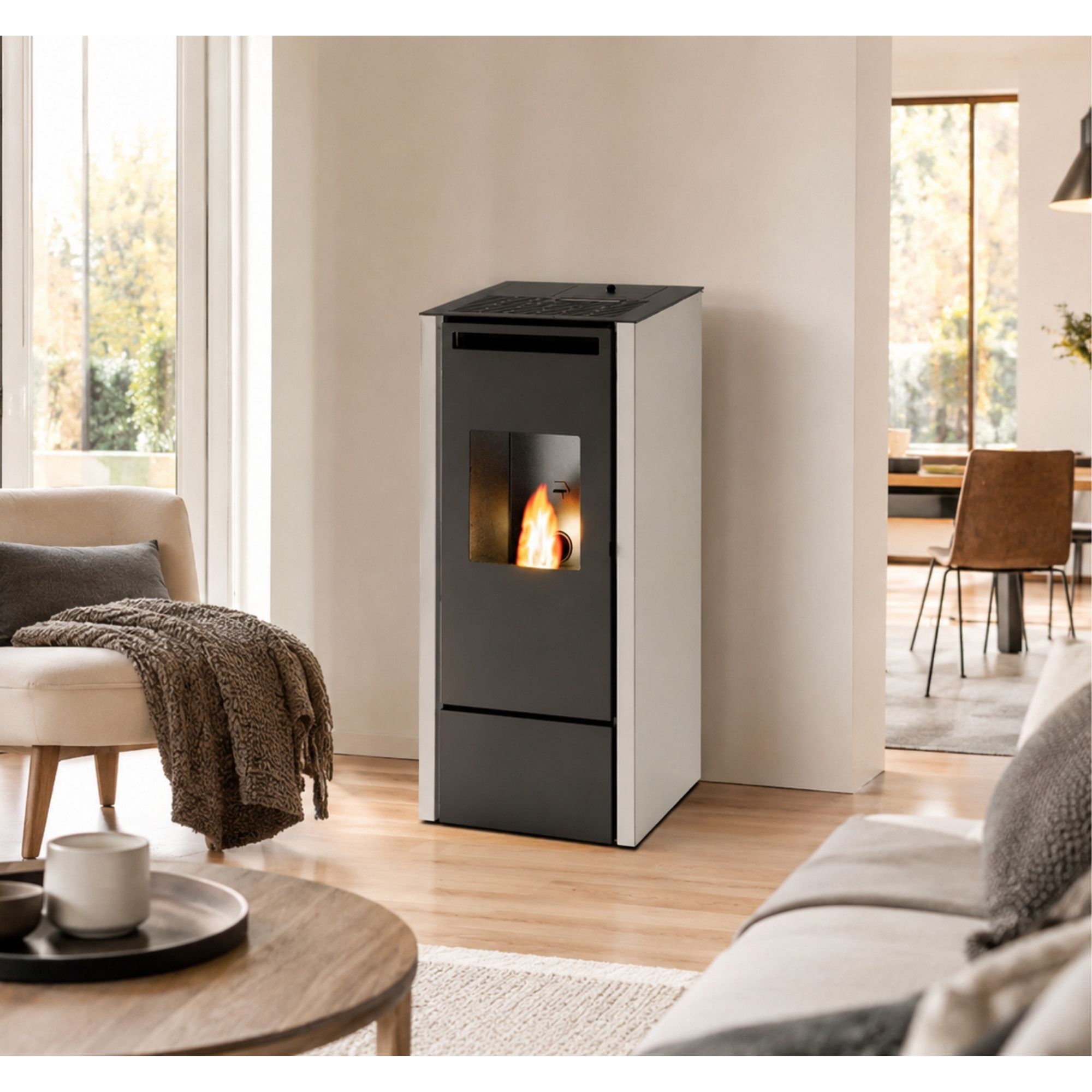 Stufa a pellet - PUNTO FUOCO Cinzia 9.9 kW