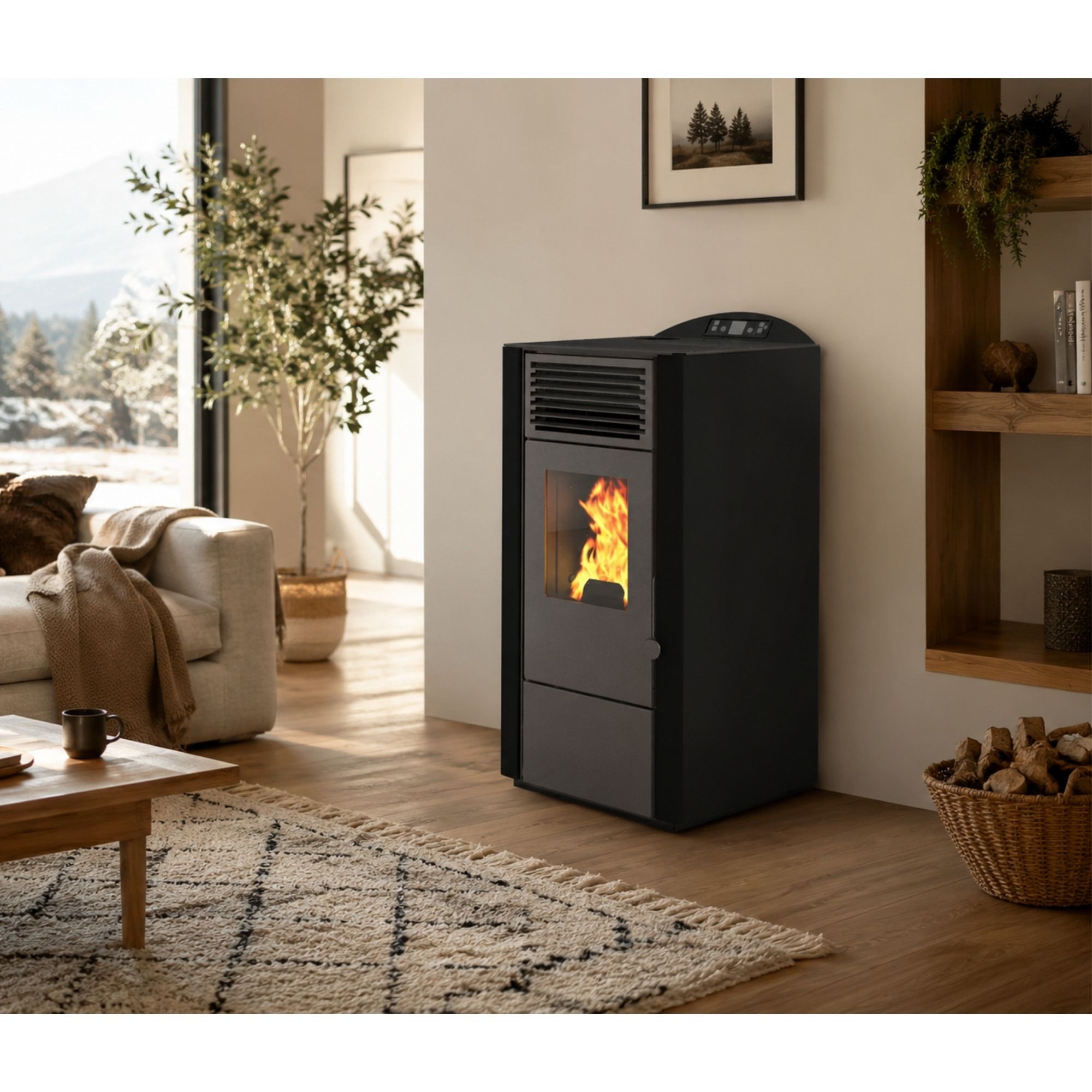 Stufa a pellet - PUNTO FUOCO Lory 8 kW