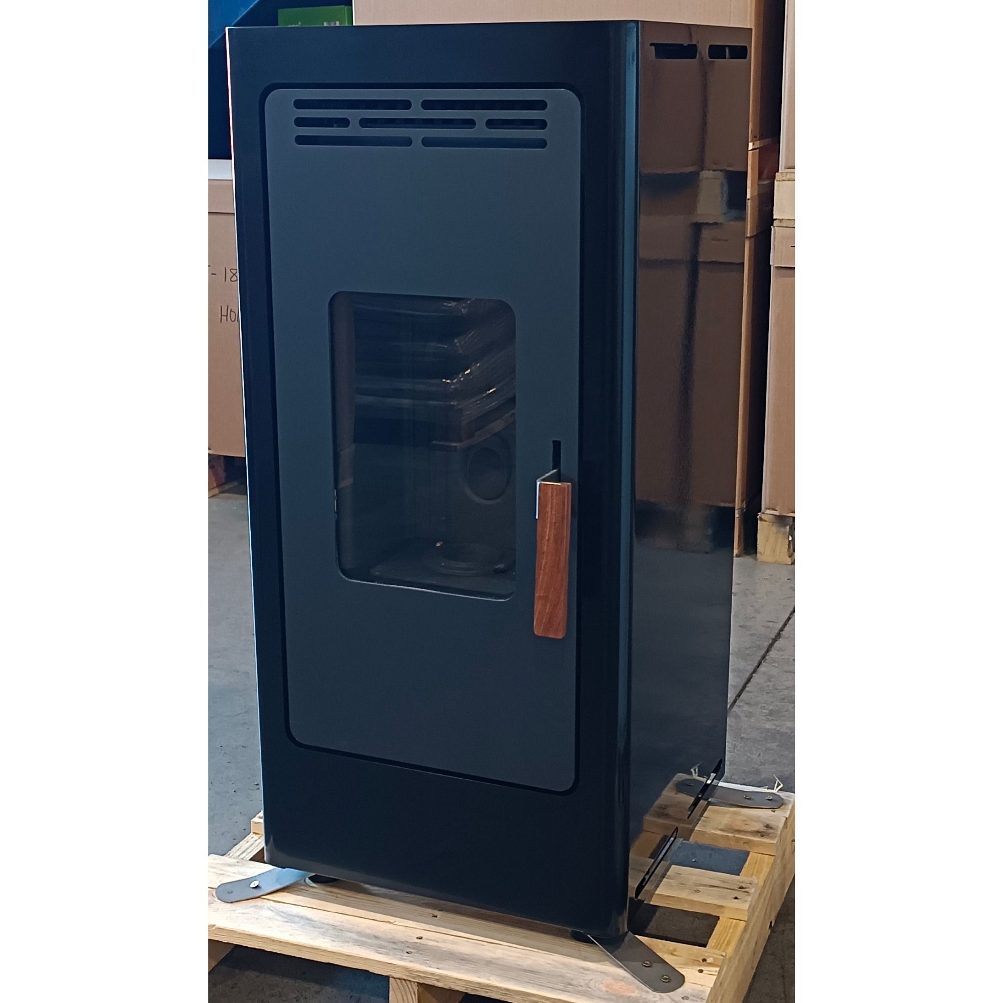 Stufa a pellet silencieux étanche fonte - FIREMATIC BR9 PREMIUM 8 kW