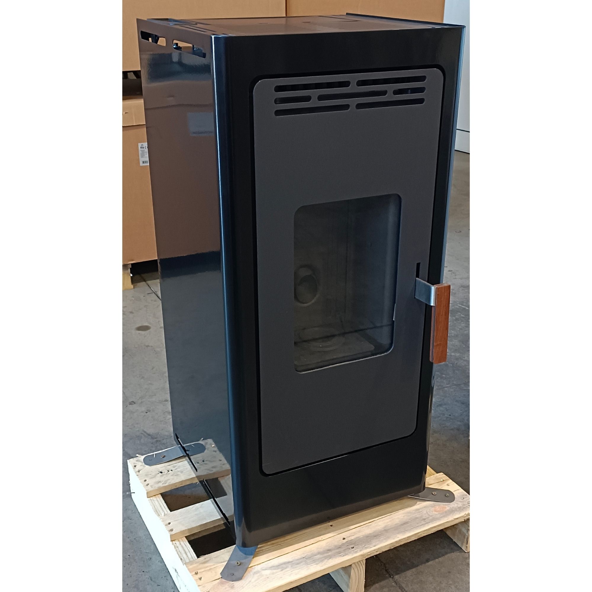 Stufa a pellet silencieux étanche fonte - FIREMATIC BR9 PREMIUM 8 kW