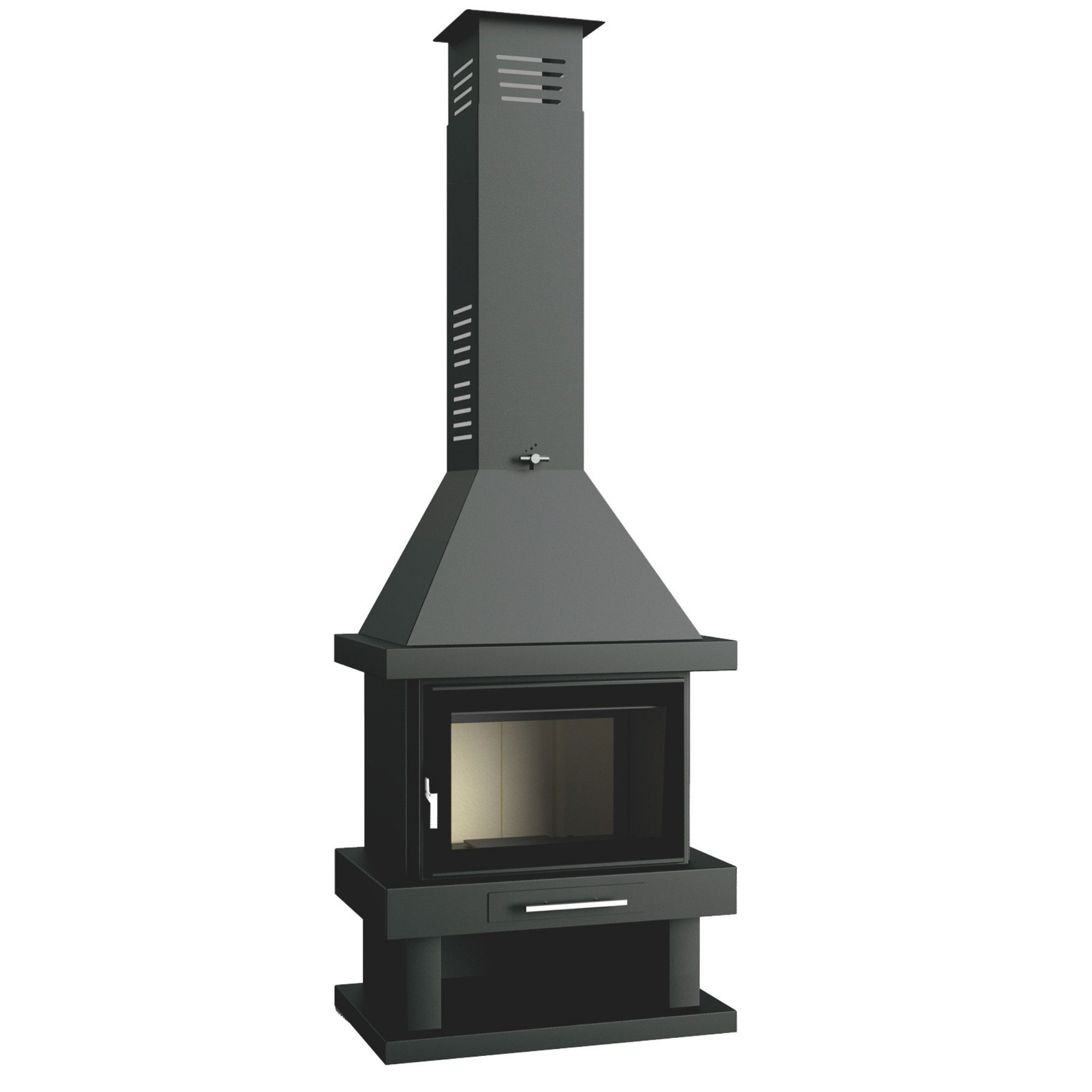 Stufa a legna cheminée - FIREMATIC Denton 13.8 kW