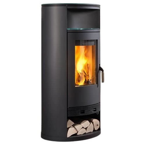 Stufa a legna Wodtke Momo water+ 8 kW Hydro