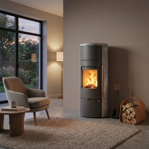 Stufa a legna Novaline Carino Max Plus ST 7 kW