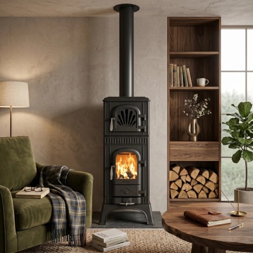 Stufa a legna Leda Edda tea 6 kW