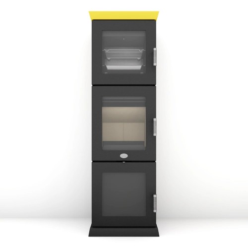 Stufa a legna Max Blank Florenz BF 6,5 kW Compartiment de cuisson