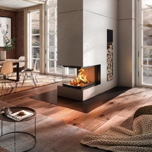 Inserto a legna Spartherm Arte U-90h 13 kW porte coulissante