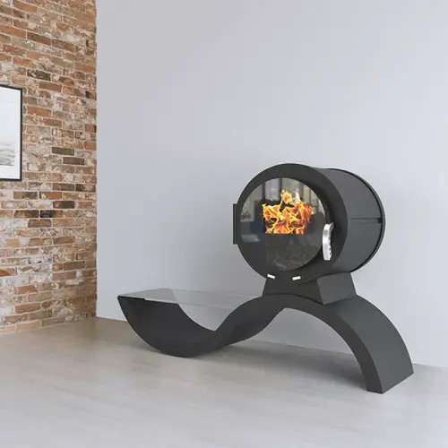 Stufa a legna Kanuk Wave 8 kW