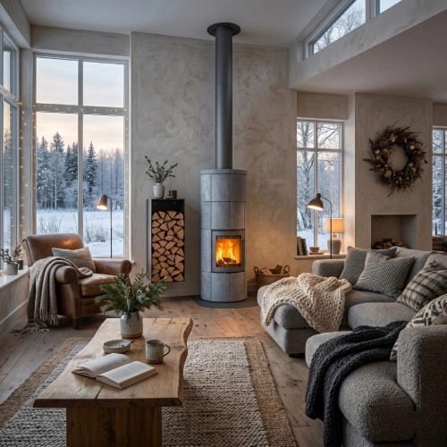 Stufa a legna Lotus M2 | 6 kW