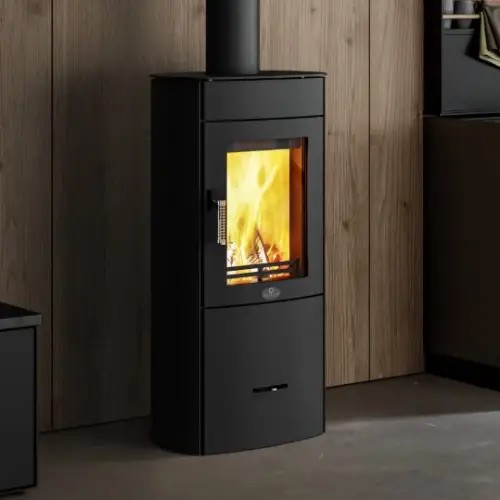 Inserto a legna Max Blank Turin S acier 5 kW
