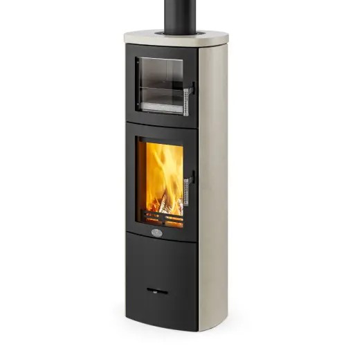 Inserto a legna Max Blank Turin BF Stone 5 kW