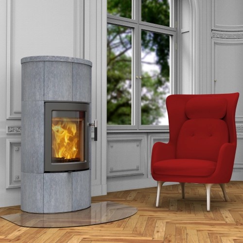 Stufa a legna Lotus Maestro 1 ecoLine 6 kW accumulateur