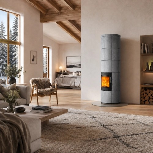 Stufa a legna Lotus M3 ecoLine 5,5 kW accumulateur