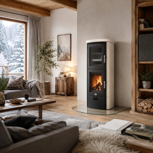 Stufa a legna Max Blank Toulouse BF 6,5 kW Compartiment de cuisson