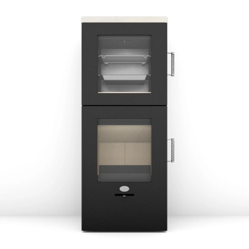 Stufa a legna Max Blank Nunrberg BF 6,5 kW Compartiment de cuisson