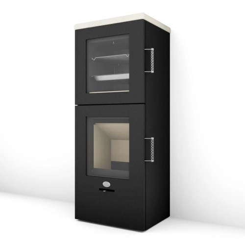 Stufa a legna Max Blank Nunrberg BF 6,5 kW Compartiment de cuisson
