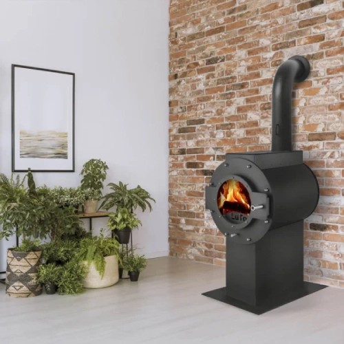 Stufa a legna Kanuk Luto VIII Tower 8 kW