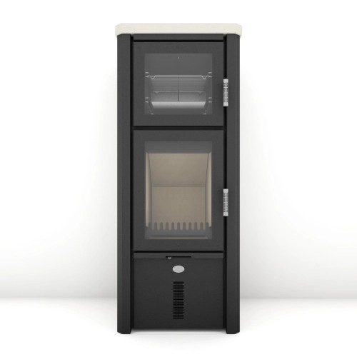 Stufa a legna Max Blank Odin BF 7,5 kW Compartiment de cuisson