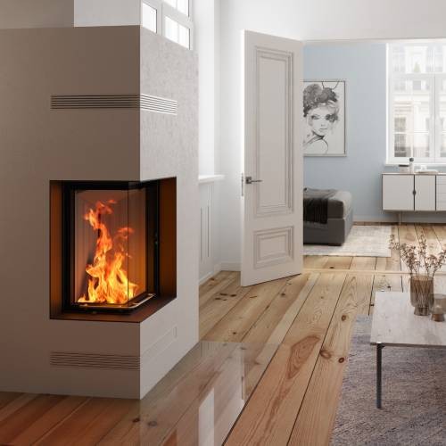 Inserto a legna Spartherm Arte 2LRh-66 6,4 kW porte coulissante