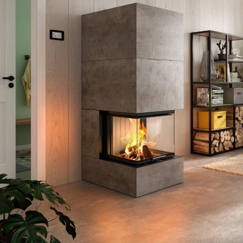Inserto a legna Spartherm Arte U-50h 9,3 kW porte coulissante