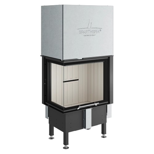 Inserto a legna Spartherm Varia 2L-55h 7 kW indépendant de l’air ambiant porte coulissante