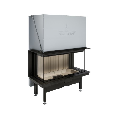 Inserto a legna Spartherm Premium A-3RL-100h 13 kW cheminée panoramique, porte coulissante