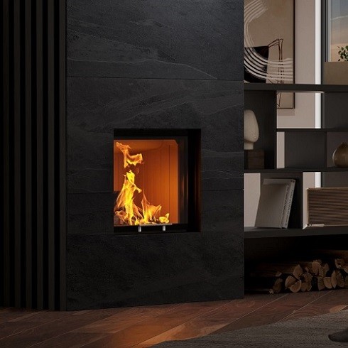 Inserto a legna Spartherm Varia 1Vh H²O 8 kW porte coulissante hydro