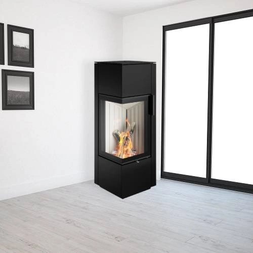 Stufa a legna Spartherm Piko S steel RLU 5,9 kW